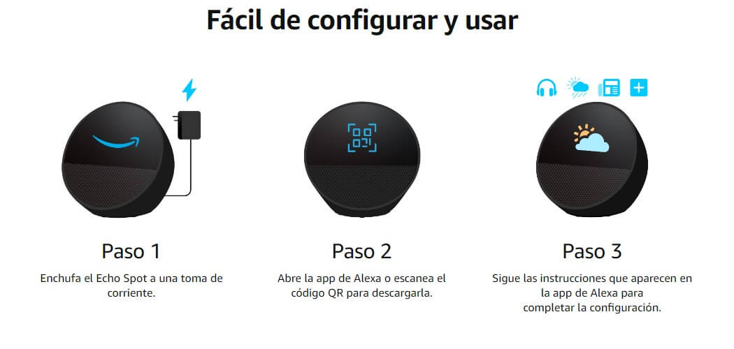 AMAZON ECHO SPOT