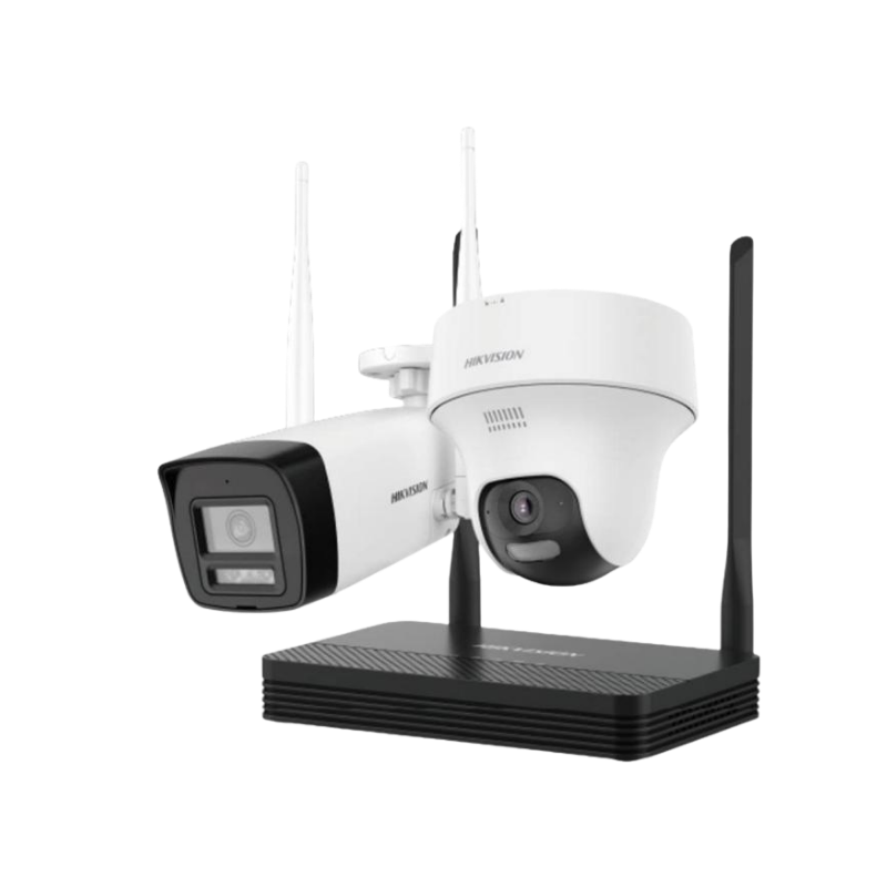 HIKVISION KIT WIFI NVS+CAMARA 4MP + CAMARA 5MP
