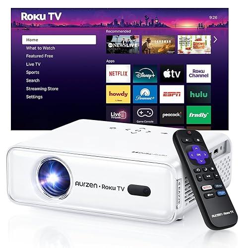 AURZEN SMART PROYECTOR EAZZE D1R ROKU