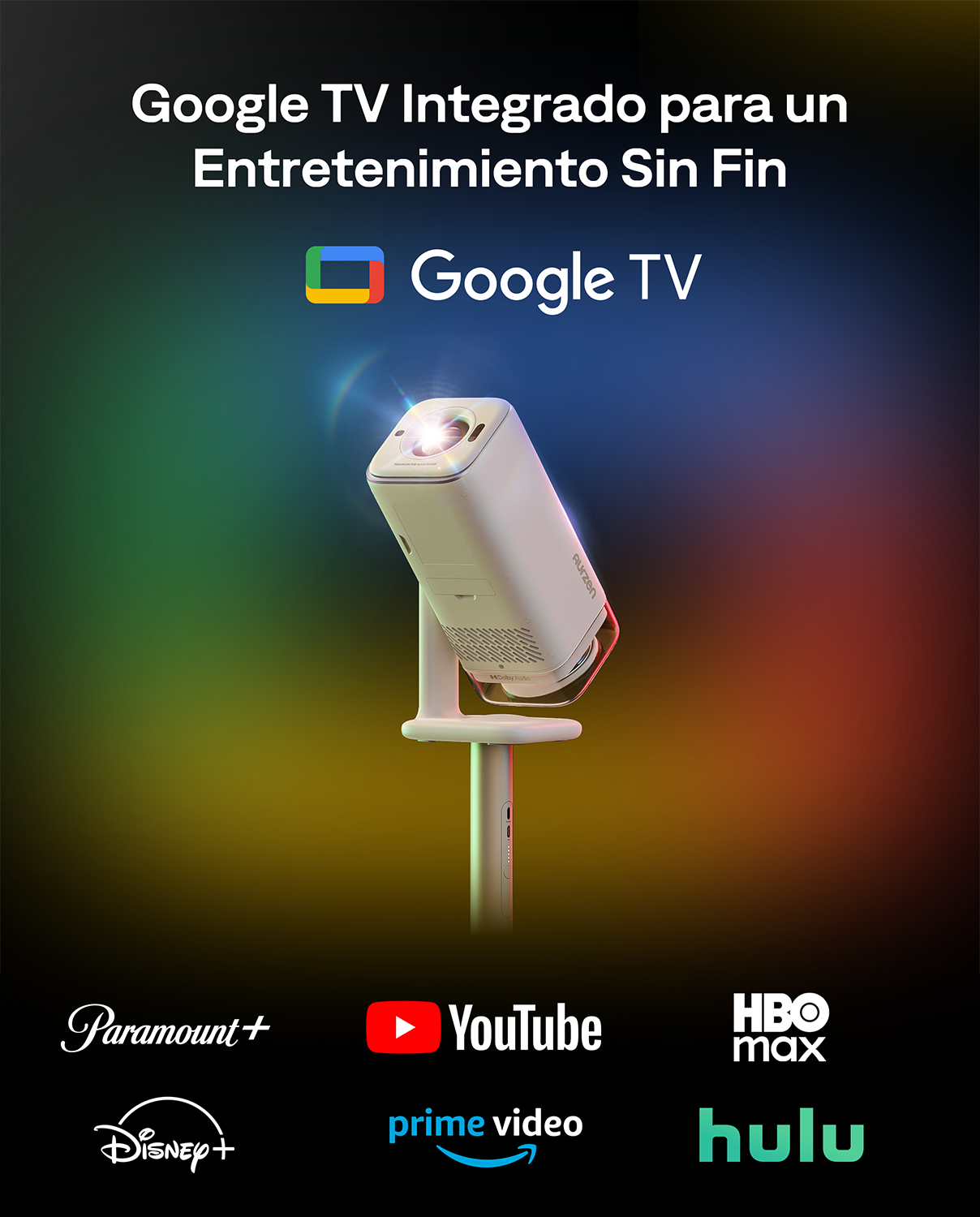 AURZEN SMART PROYECTOR BOOM AIR