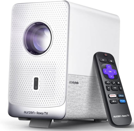 AURZEN SMART PROYECTOR ROKU D1R CUBE