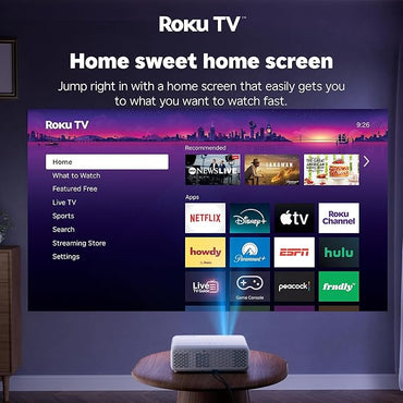AURZEN SMART PROYECTOR EAZZE D1R ROKU