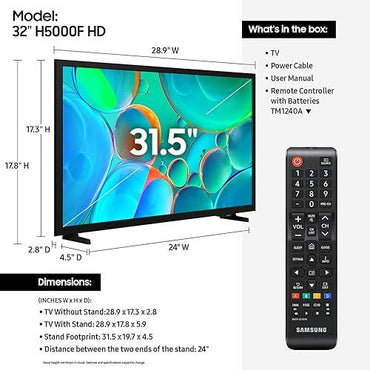 SAMSUNG SMART TV 32" H5000