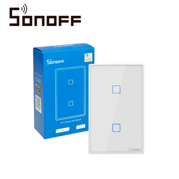 SONOFF SWITCH INTELIGENTE TOUCH DE PARED T2US2C
