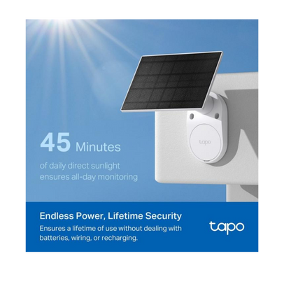 TAPO CÁMARA TAPO INALÁMBRICA DE 3MP CON PANEL SOLAR INTEGRADO KIT C410