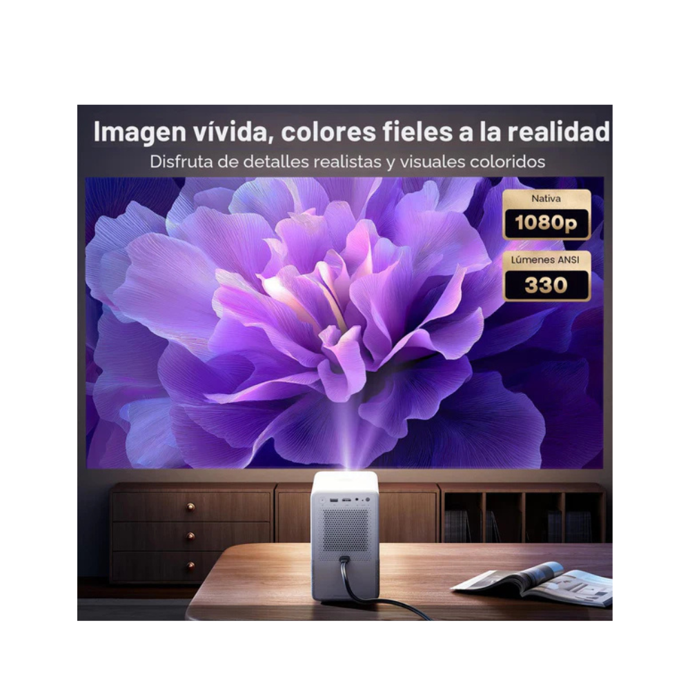 AURZEN SMART PROYECTOR ROKU D1R CUBE