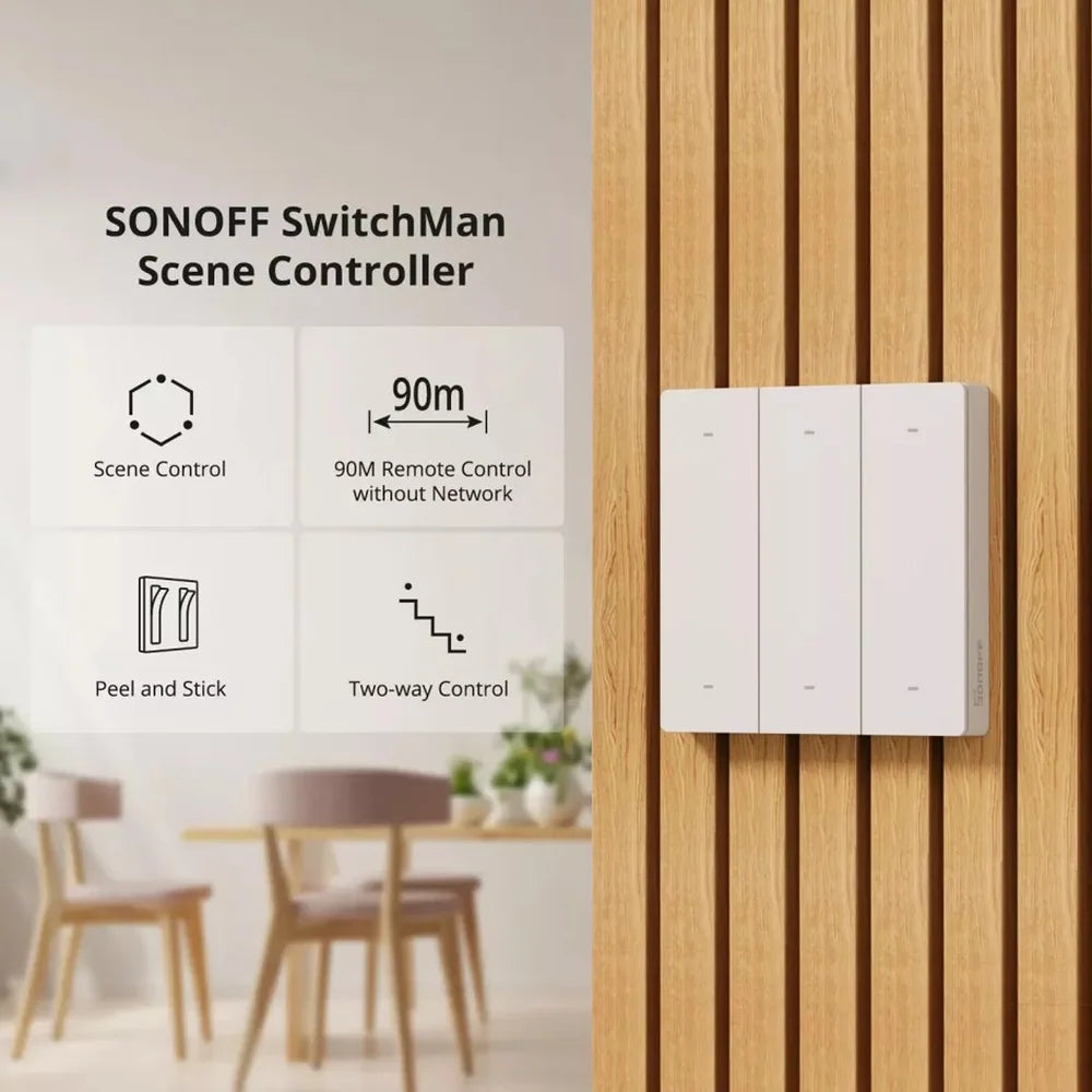 SONOFF CONTROLADOR INALÁMBRICO SWITCHMAN R5W