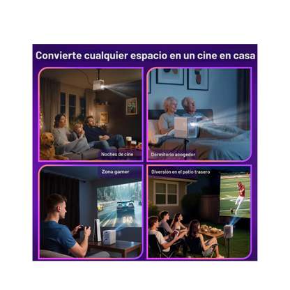 AURZEN SMART PROYECTOR ROKU D1R CUBE