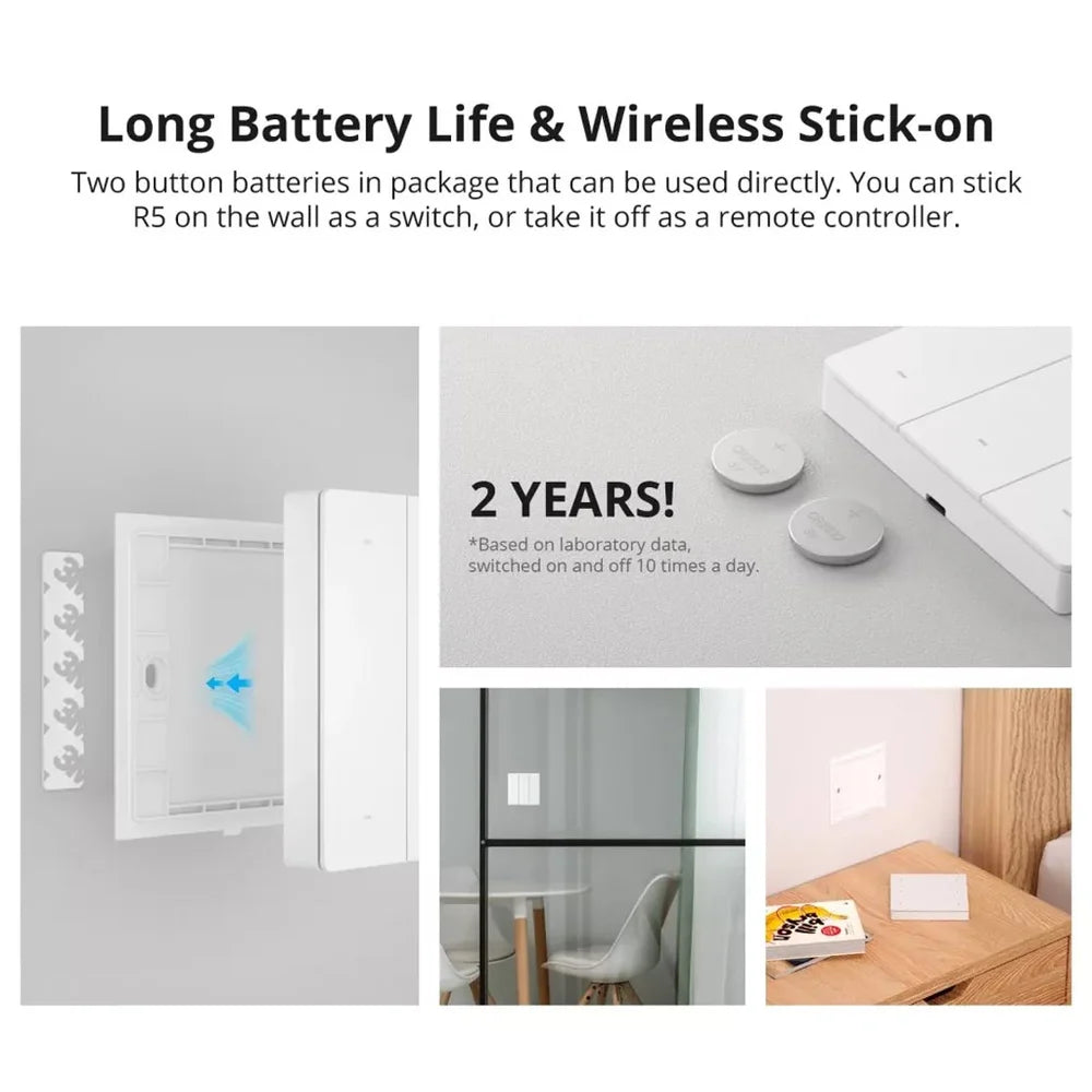SONOFF CONTROLADOR INALÁMBRICO SWITCHMAN R5W