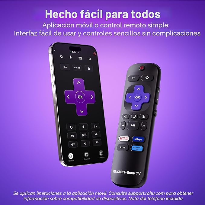 AURZEN SMART PROYECTOR EAZZE D1R ROKU