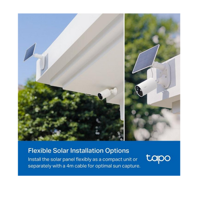 TAPO CÁMARA TAPO INALÁMBRICA DE 3MP CON PANEL SOLAR INTEGRADO KIT C410
