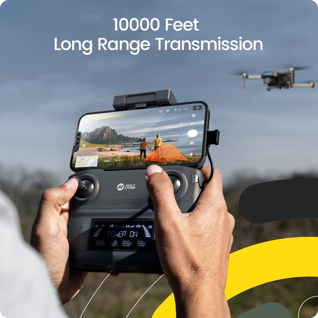 HOLY STONE DRONE CON CÁMARA 4K UHD 3KM HS360S