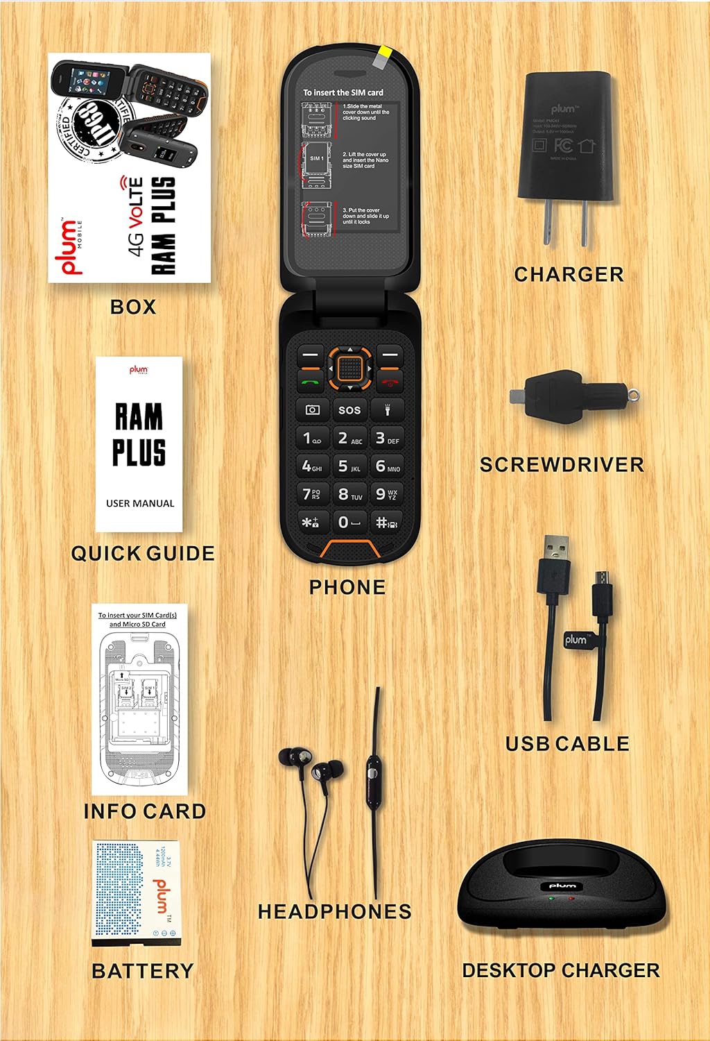 PLUM Ram Plus 4G LTE E910