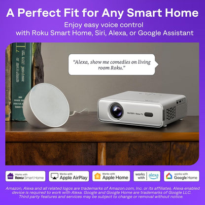 AURZEN SMART PROYECTOR EAZZE D1R ROKU