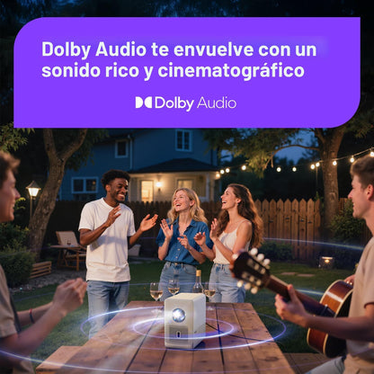 AURZEN SMART PROYECTOR ROKU D1R CUBE