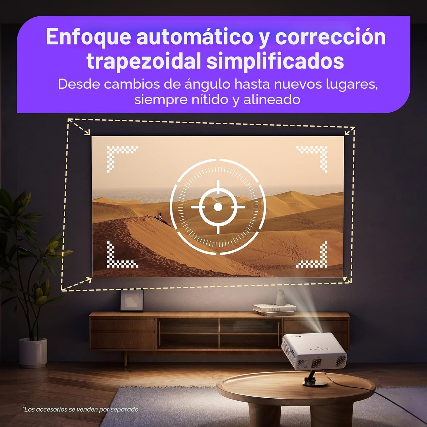 AURZEN SMART PROYECTOR EAZZE D1R ROKU