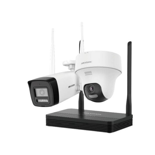HIKVISION KIT WIFI NVS+CAMARA 4MP + CAMARA 5MP